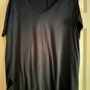 Torrid Classic Black V-Neck Tunic